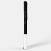 B&W Lila Hearbeating Samsung Galaxy Hülle (Rechte Seite)