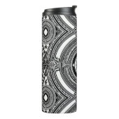 B&W Medallion Motif Thermosbecher (Nach links gedreht)