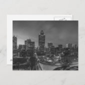 B&W Montreal Postkarte (Vorne/Hinten)