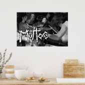 B&W Multoc Poster (Küche)