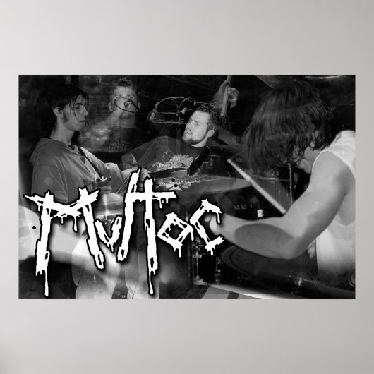 B&W Multoc Poster (Vorne)