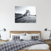 B+W Namib Wüstenbaum Leinwanddruck (Insitu (Schlafzimmer))