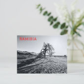 B+W Namib Wüstenbaum Postkarte (Stehend Vorderseite)