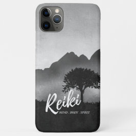 B&W Natural Reiki Master Yoga Mediation Lehrer Case-Mate iPhone Hülle