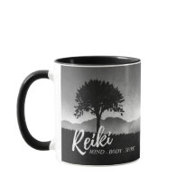 B&W Natural Reiki Master Yoga Mediation Lehrer