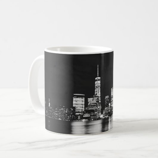 B&W New York Tasse (Vorderseite Links)