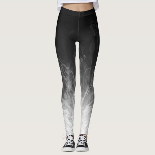 B&W Organic2 - Leggings (Vorderseite)