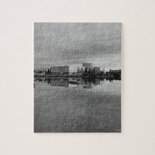 B&W Oulu 2 Puzzle (Vertikal)