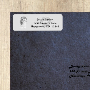 B&W Pencil Shih Tzu Rücksendeadresse