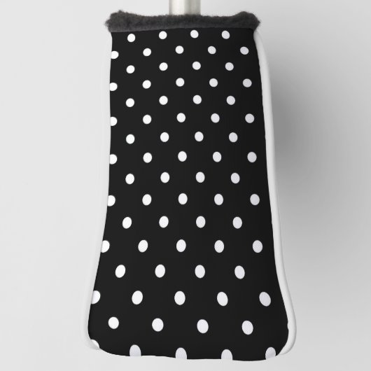 B&W Punkte Golf Headcover (Rotieren 90)