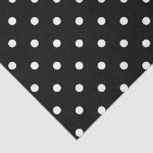 B&W Punkte Seidenpapier (Ausschnitt)