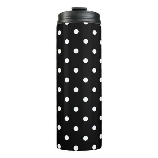 B&W Punkte Thermosbecher (Vorderseite)