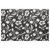 B&W Retro-Blumenmuster Stoff (Yard (91,4 cm))