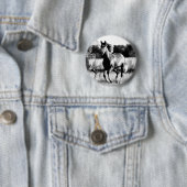 B&W Running Pferd Button (Beispiel)