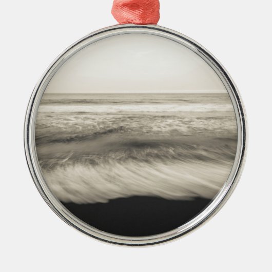 B&W sacape, Hawaii Silbernes Ornament (Vorne)