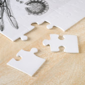 B&W Science Microbiology Magnification Microscopic Puzzle (Seite)