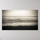 B&W Seescape, Hawaii Poster (Vorne)