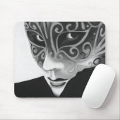 B/W silberner Flair Mousepad (Mit Mouse)