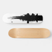 B&W SKATEBOARD (Horizontal)