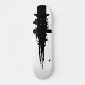B&W SKATEBOARD (Vorne)