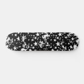 B&W Star Graffiti Skateboard (Horizontal)