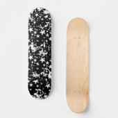 B&W Star Graffiti Skateboard (Vorderseite)