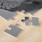 B&W Steaming Hot Beautiful Babe Lingerie Model Puzzle (Seite)