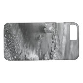 B&W Strand Küste, Kalifornien Case-Mate iPhone Hülle (Rückseite (Horizontal))