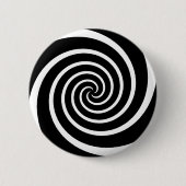 B/W Strudel - Knopf Button (Vorderseite)