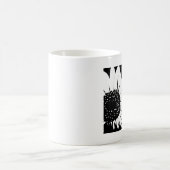 B&W Sunflower Tasse (Mittel)