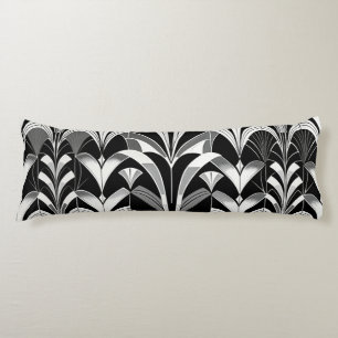 B&W Throw Blanket Seitenschläferkissen