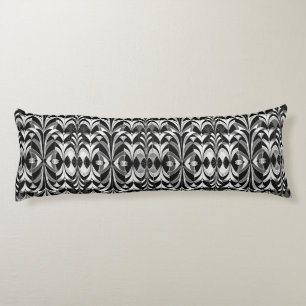 B&W Throw Blanket Seitenschläferkissen