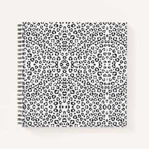 B&W Tierprint Notizblock