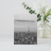 B&W Tokio Postkarte (Stehend Vorderseite)