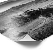 B&W Toskana Fotodruck (Ecke)