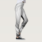 B&W Tunnel-Spirale - Leggings (Rechts)