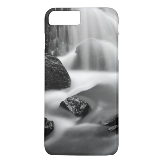 B&W Wasserfall, Kalifornien Case-Mate iPhone Hülle (Rückseite)