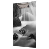 B&W Wasserfall, Kalifornien Klemmbrett (Links)