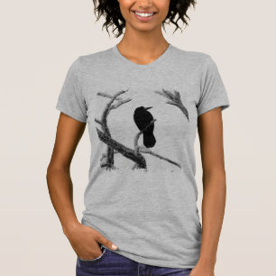 B&W Winter-Rabe Edgar Allan Poe T-Shirt