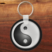 B&W Yin&Yang Schlüsselanhänger (Vorderseite)