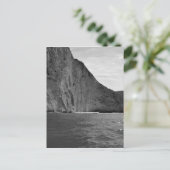 B&W Zakynthos Island 4 Postkarte (Stehend Vorderseite)