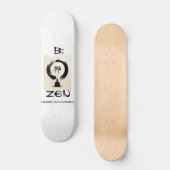B: Zen-Skateboard Skateboard (Vorderseite)
