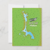 Ba Be Lake Vietnam Seekarte (Rückseite)