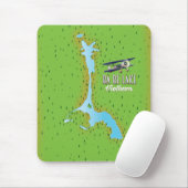 Ba Be Lake Vietnam Seekarte Mousepad (Mit Mouse)