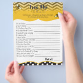 Ba-Bee Babydusche finden Sie die Druckausgabe des Flyer (Hand)