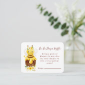 Ba-Bee-Diaper-Umschließkarte Begleitkarte (Stehend Vorderseite)