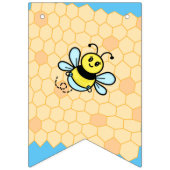 Ba-Bee Dusche Bee Themed Boy's Baby Shower Banner (Erste Fahne)