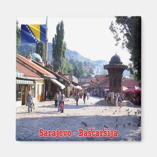 BA - Bosnien und Herzegowina - Sarajevo Bašcarši Magnet