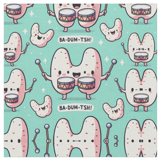 Ba-Dum-TSH! Stoff (Nahaufnahme)