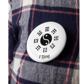 Ba Gua, acht Trigramm, Yin Yang anpassbar Button
